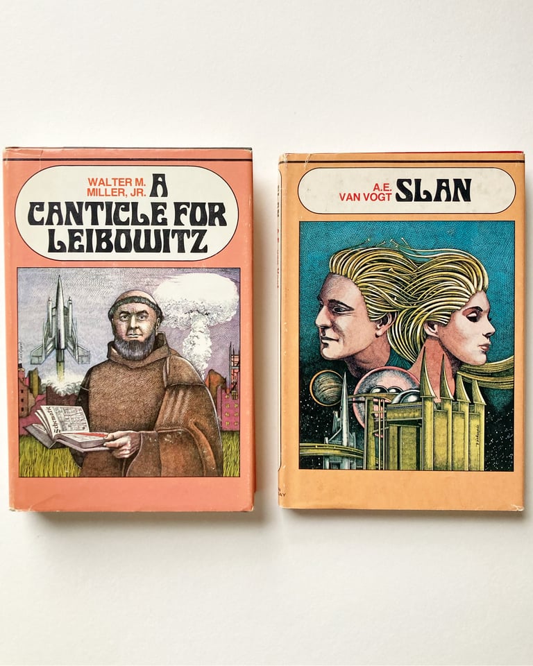 Two Viskupic-Jacketed Sci-Fi BCE's