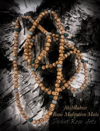 Image 2 of Skíðblaðnir Rune Meditation Mala 