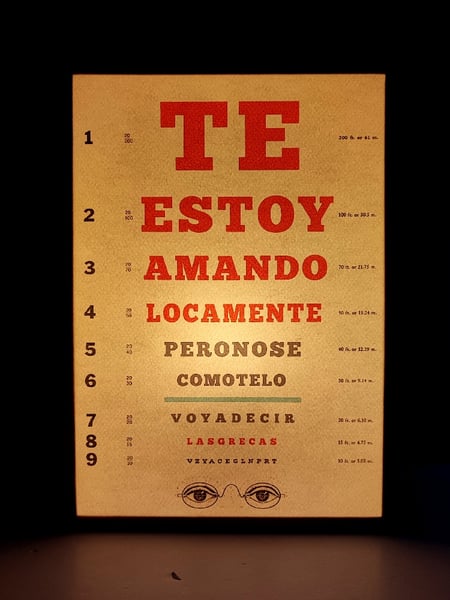 Image of Agudeza visual. Las Grecas.