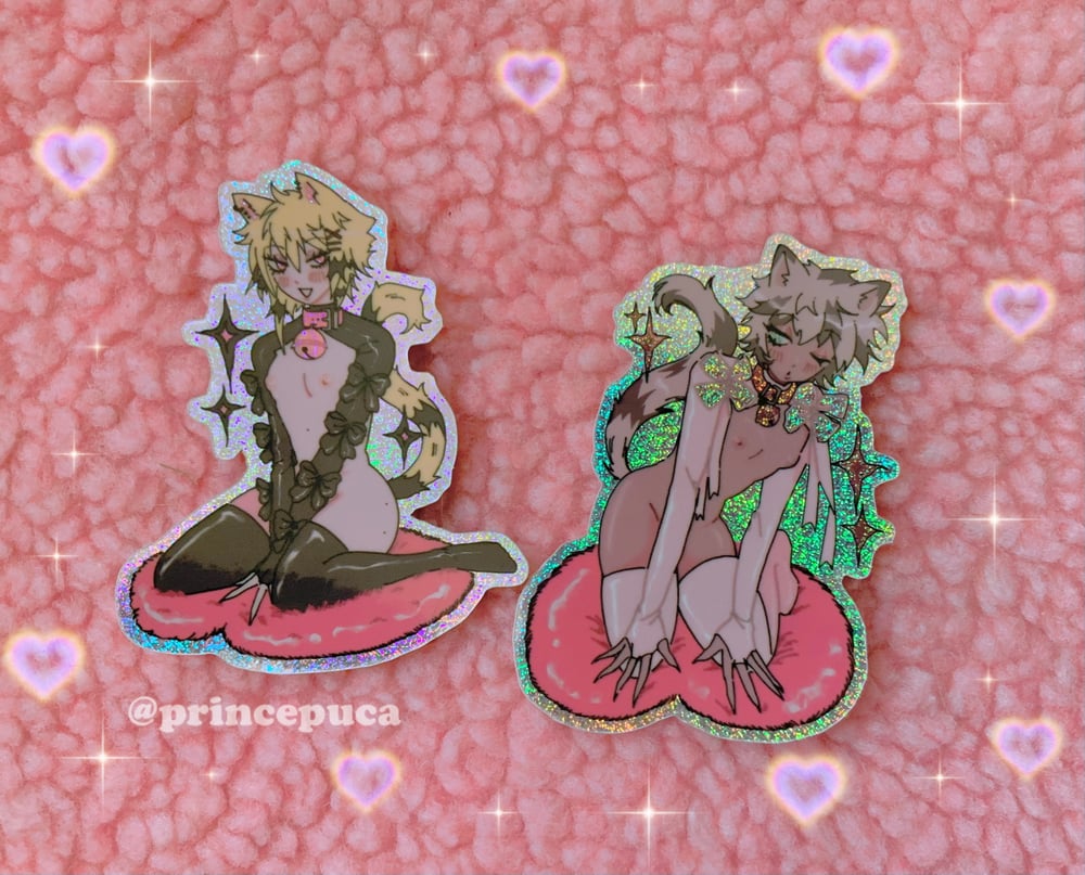 Image of Catboy Boyfriends Pixie Dust Vinyl Sticker 8cm 