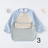 Image 3 of Boys Block Colour Coverall Bib