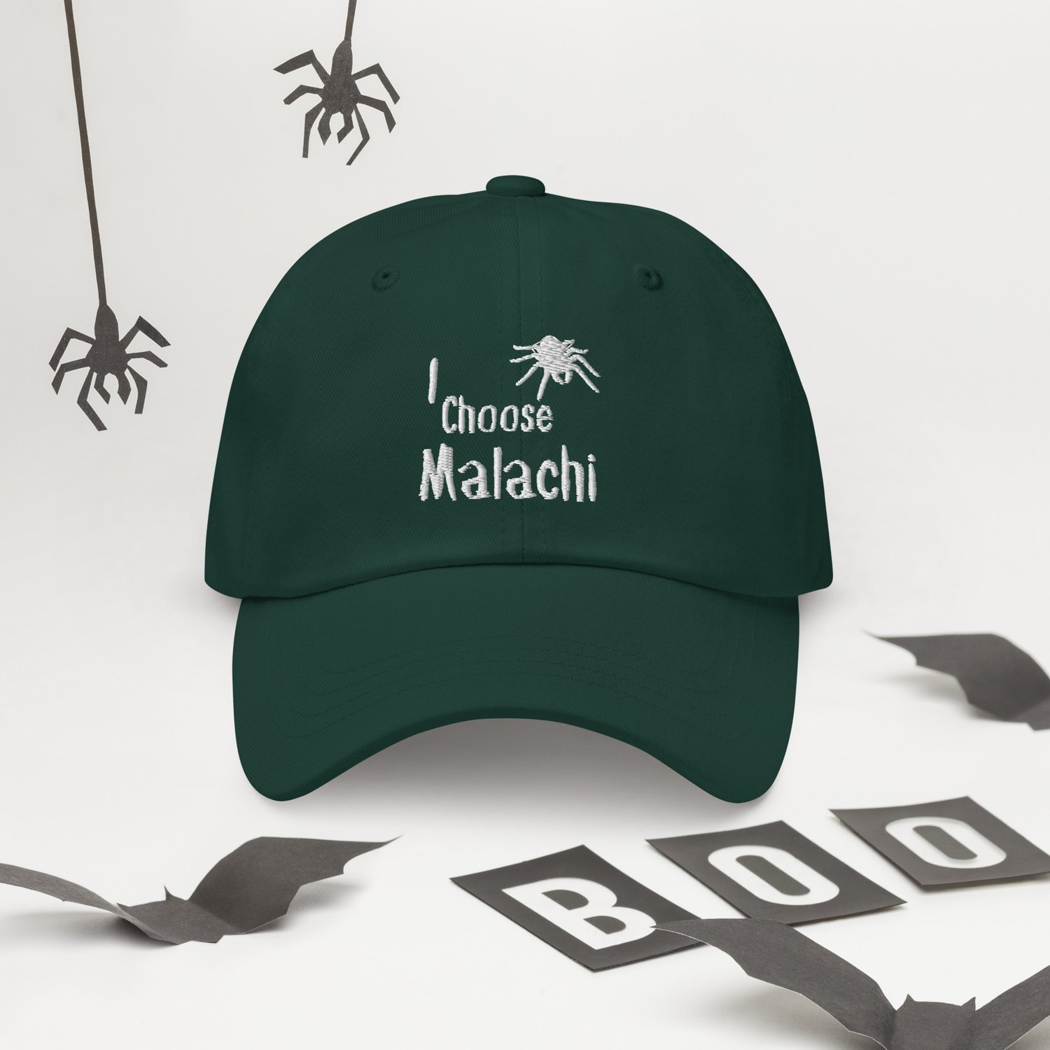 Image of Officially Licensed little stranger I choose Malachi embroidery baseball cap