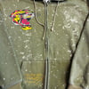 VTG Y2K Ed Hardy Tiger Hoodie Sz 2XL 