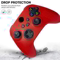 Image 3 of Xbox One S Controller Anti-Slip Silicone Case Cover