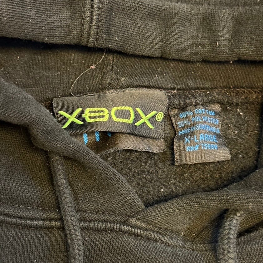 Image of 2000s Xbox Halo 2 Rare Promo Graphic Hoodie (XL)