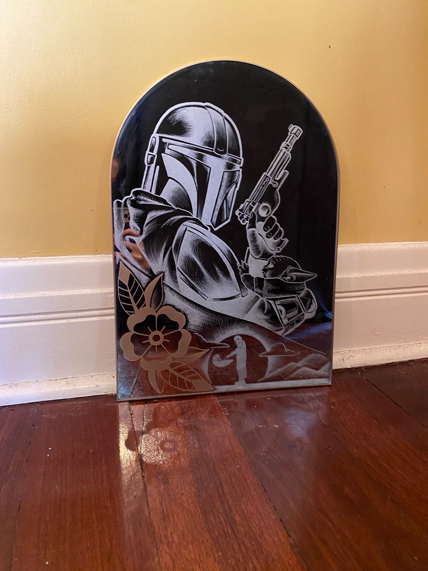 Image of Mandolorian mirror