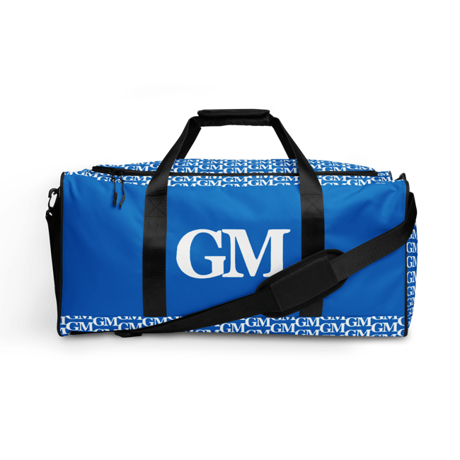 Blue Gm Duffle bag