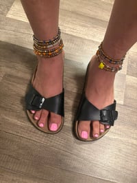 Black sandals 