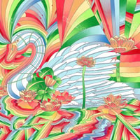 Image 1 of Swan Full Size Diamond Painting by Howie Green