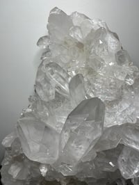 Image 15 of Large Double Sided Clear Quartz Points Cluster Statement Piece | Brazil #2053