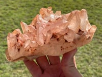 Image 2 of Pink Madagascar Quartz Cluster | Madagascar #3019