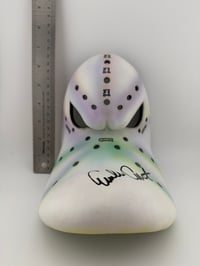 Image 2 of  Emilio Estevez Autographed 3D printed AMP custom mighty ducks mask