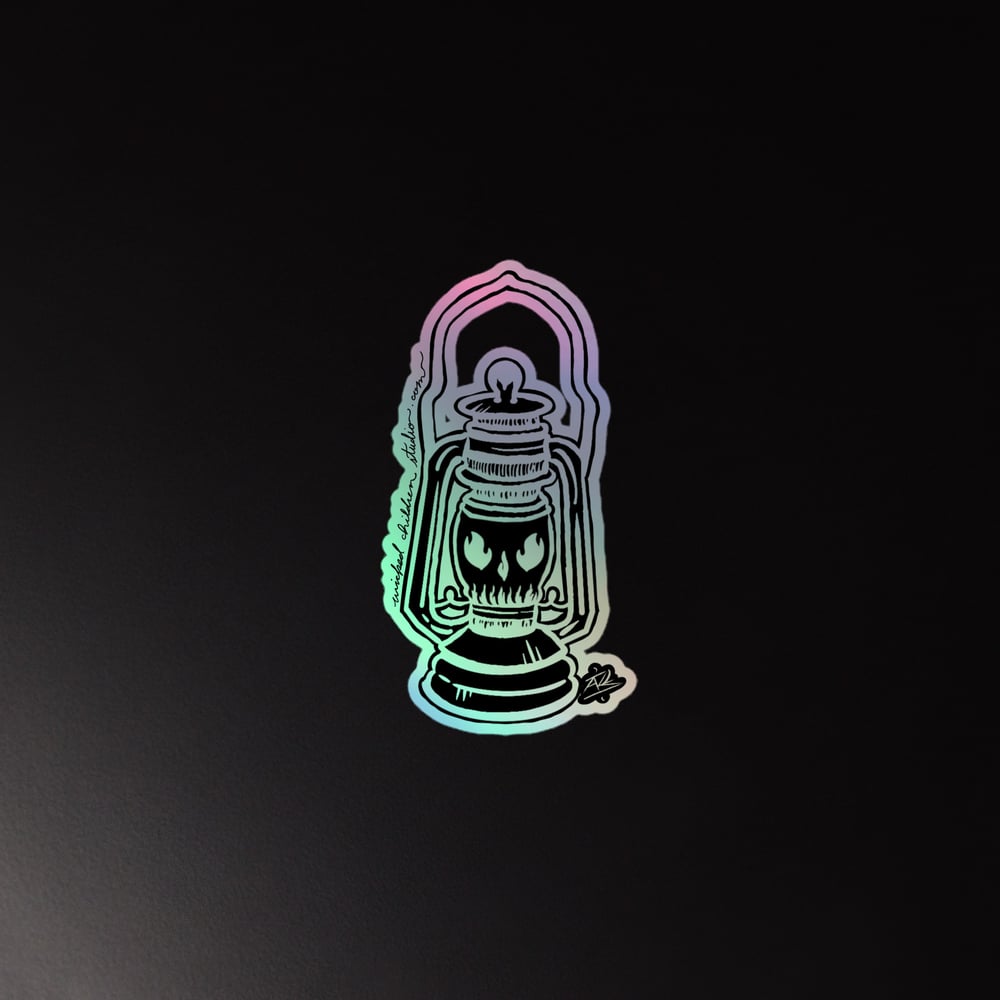 WC Academy Lantern Holographic stickers