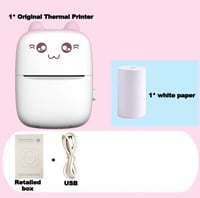 Pink Flow Thermal Printer