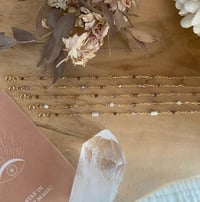Image 1 of ELZA - Bracelets Pierres - Collection Rose orangés