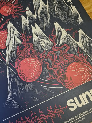 SUNNO))) (gig poster Bordeaux) 2019