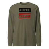 Image 5 of JACKONUTS PISS LAND L/S TEE