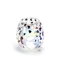 Black & white Dalmatian print wax warmer 