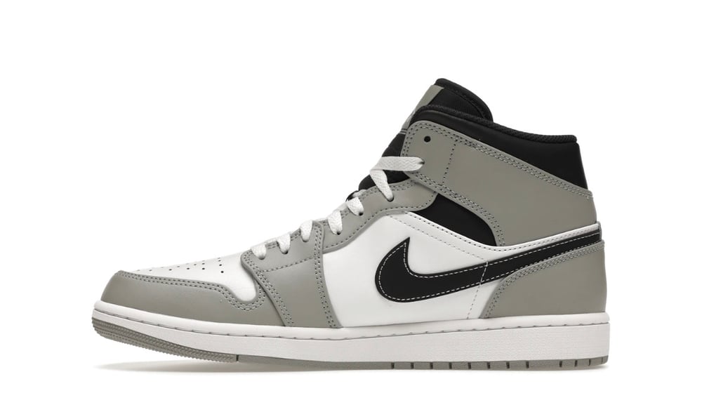 Image of Jordan 1 Mid "Light Smoke Grey Anthracite"