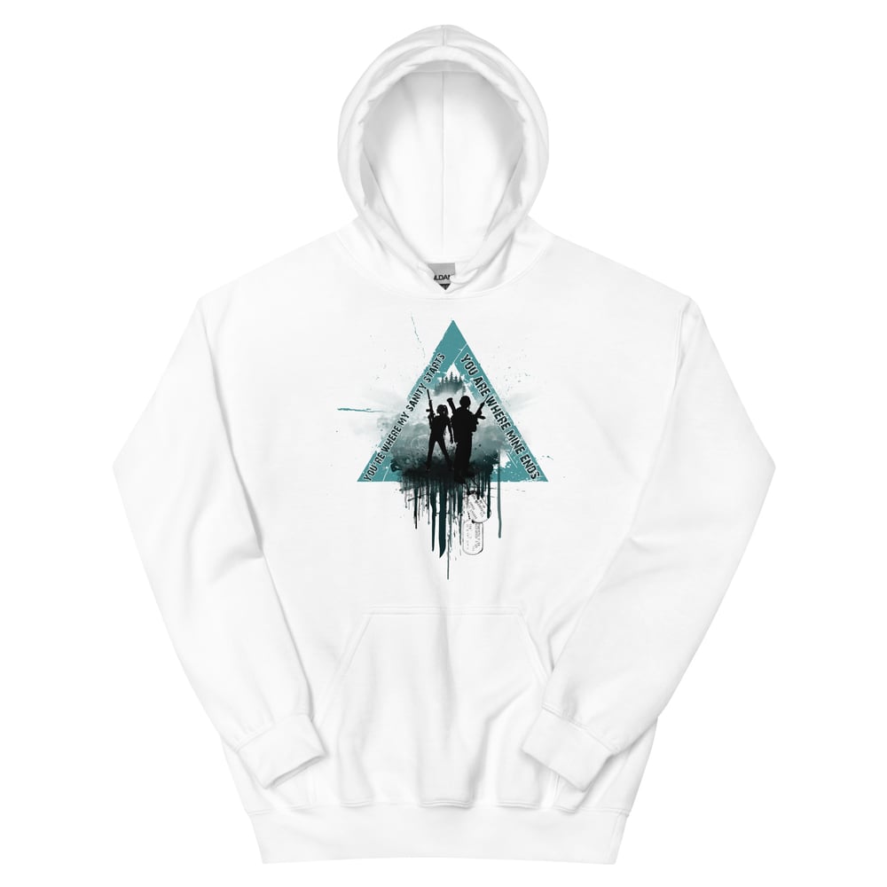 Image of Officially licensed leave me behind sanity ends Unisex Hoodie