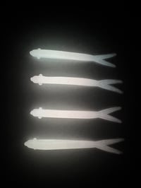 Image 1 of Glow White Minnow 7 pcs (Premium)