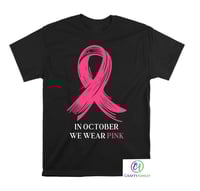 Image 5 of Breast Cancer Awareness Unisex T-shirts