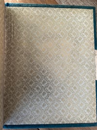 Image 8 of Ancien album photo en velours bleu, Art Nouveau, 1900