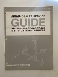 Image 3 of (8) Homelite Shop Manuals / Parts Lists