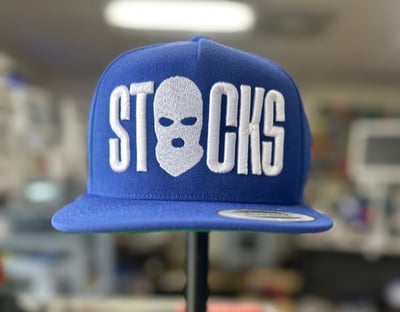 Image of Blue STOCKS SnapBack 