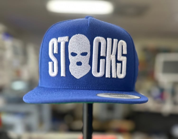 Image of Blue STOCKS SnapBack 