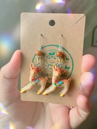 Deer Dangle Earrings