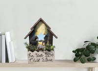 Image 3 of Set of 3 Christmas Nativity Shelf Sitters