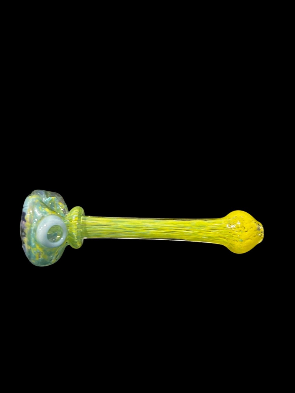 Image of Junebug Frit “Smoke Grass Eat Ass” spoon 