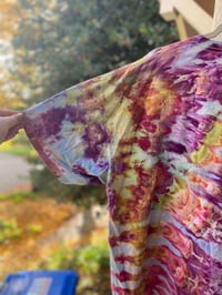 Image 5 of 2XL Godzilla Be Gay Do Crime Tie Dye Shirt E8