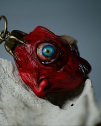 Image 10 of Egg of the King Toothy pendant, OOAK,