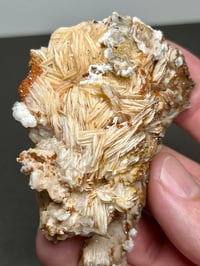 Image 2 of Vanadinite On White Barite Specimen #2848