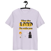 Image 4 of organic cotton t-shirt may the LORD be with you