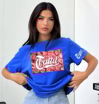 ROYAL BLUE ROSE 🌹 TATTD TEE!!!