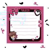 Image 1 of (PREORDER) Haechan Taste - Sticky notepad