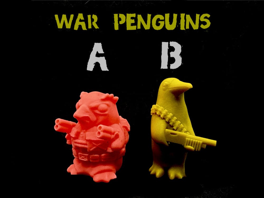 Image of War Penguins (Random Color)