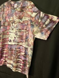 Image 3 of XL Hail Satan Tie Dye Shirt 6
