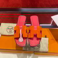 Image 3 of Hermes Colorblock Slides