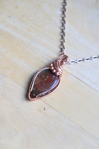 Image 3 of Copper x Bloodstone Pendant