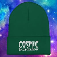 Image 2 of Cosmic Horrorshow Cuffed Beanie