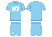 Image 2 of Super Solid Short Sets S-3XL