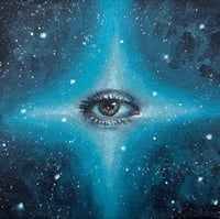 Image 1 of “seeing stars” acrylic on canvas 
