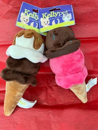 Image 2 of Ice Cream Cone Dog Toy