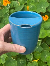 Image 1 of Travel Cup , Turquoise glaze