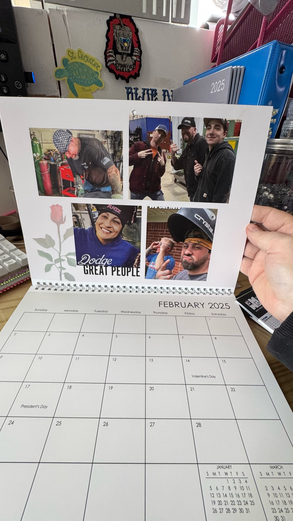 Image of JUGZ 2025 calendars