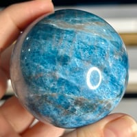 Image 4 of Blue Apatite Sphere (32A)